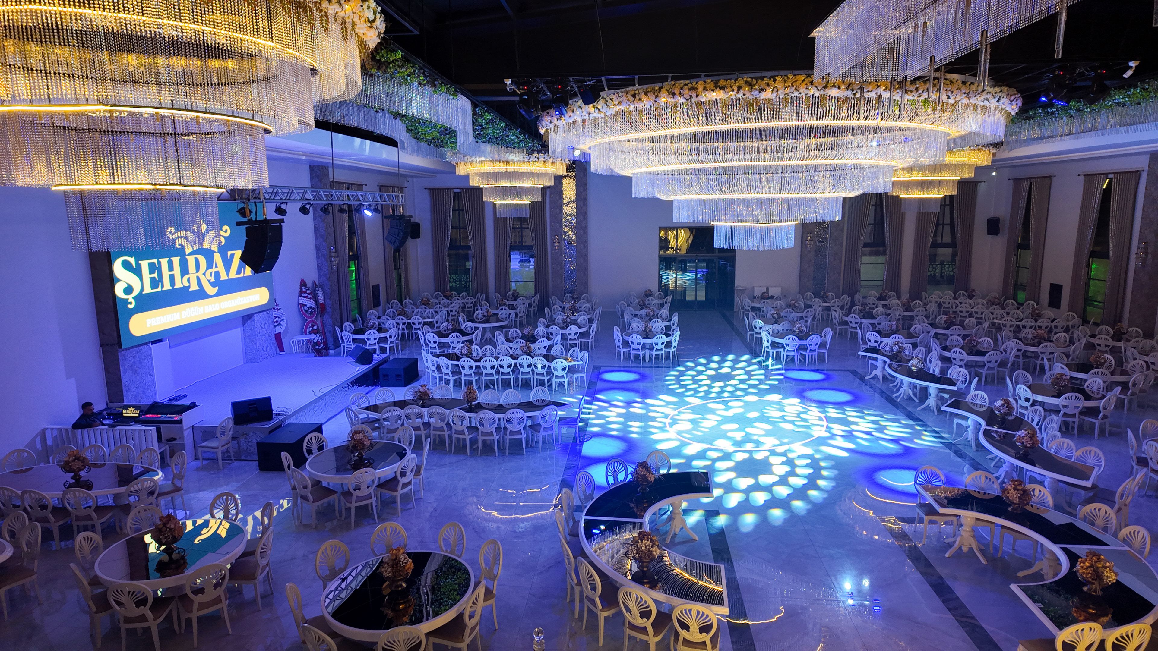 Şehrazat balo salonu genel görünüm